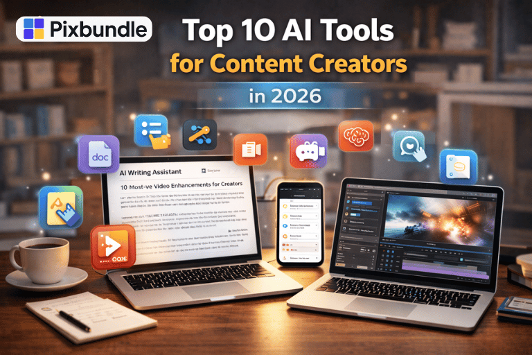 Top 10 AI Tools for Content Creators