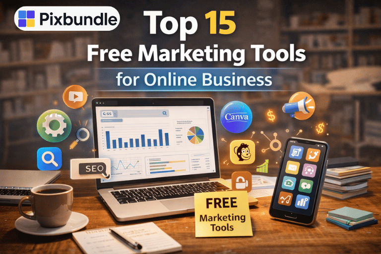 Top 15 Free Marketing Tools for Online Business