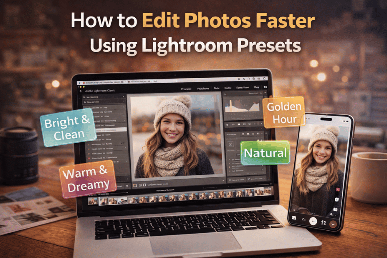 How to Edit Photos Faster Using Lightroom Presets