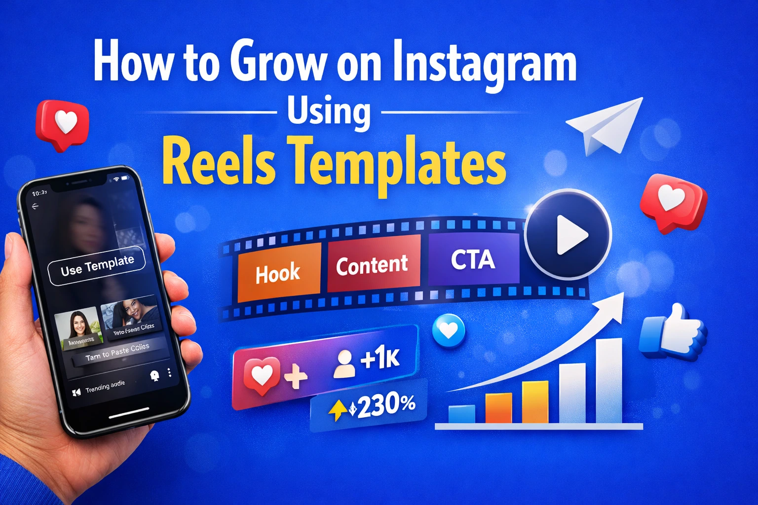 How to Grow on Instagram Using Reels Templates