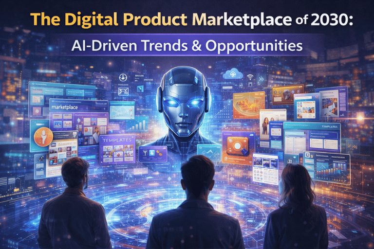 The Digital Product Marketplace of 2030: AI-Driven Trends