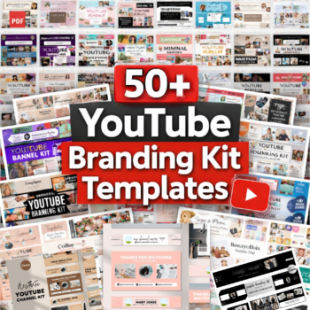 50+ YouTube Branding Kit Templates