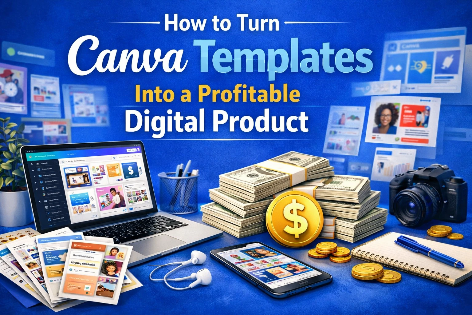 How to Turn Canva Templates Into a Profitable Digital Product