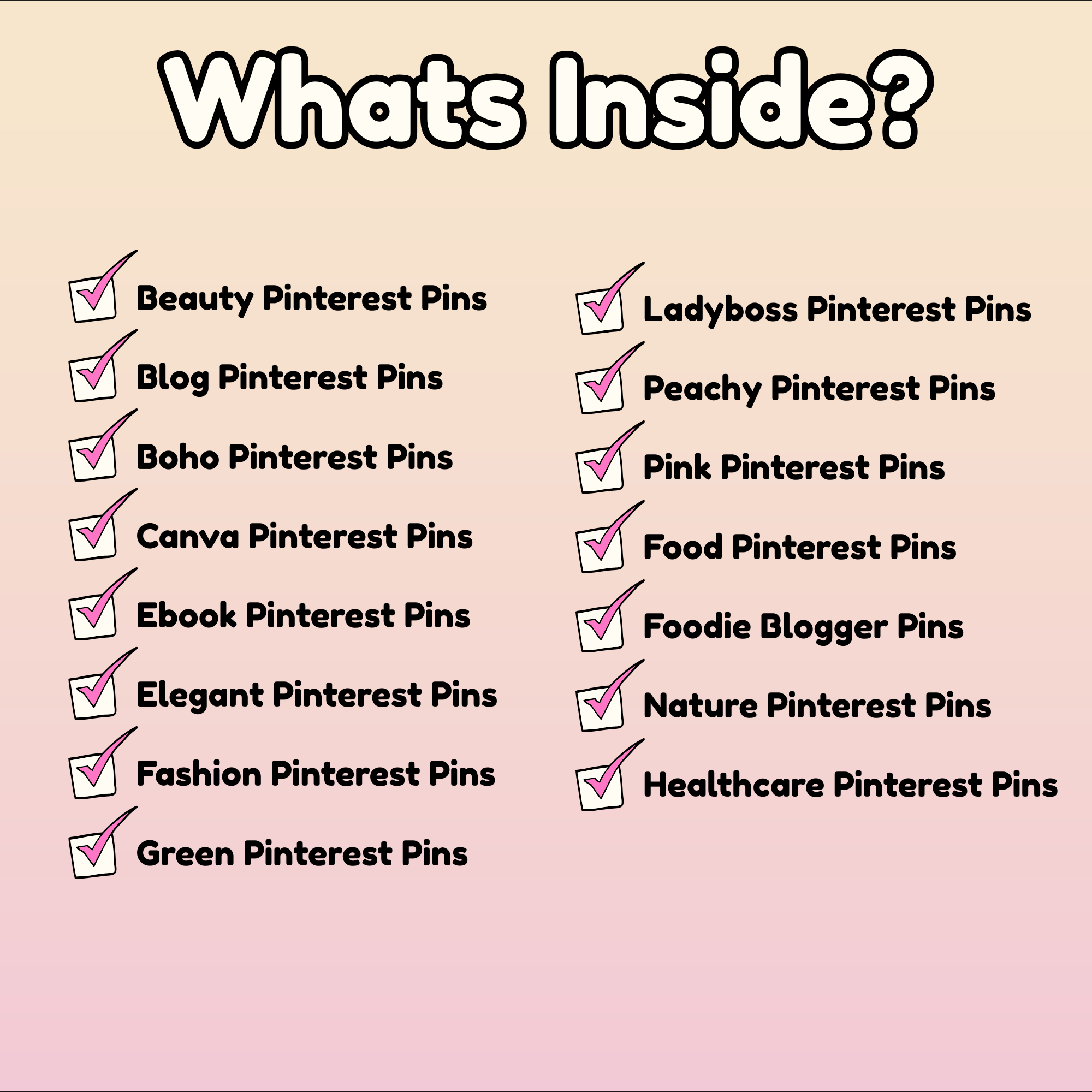 Pinterest Templates Mega Bundle