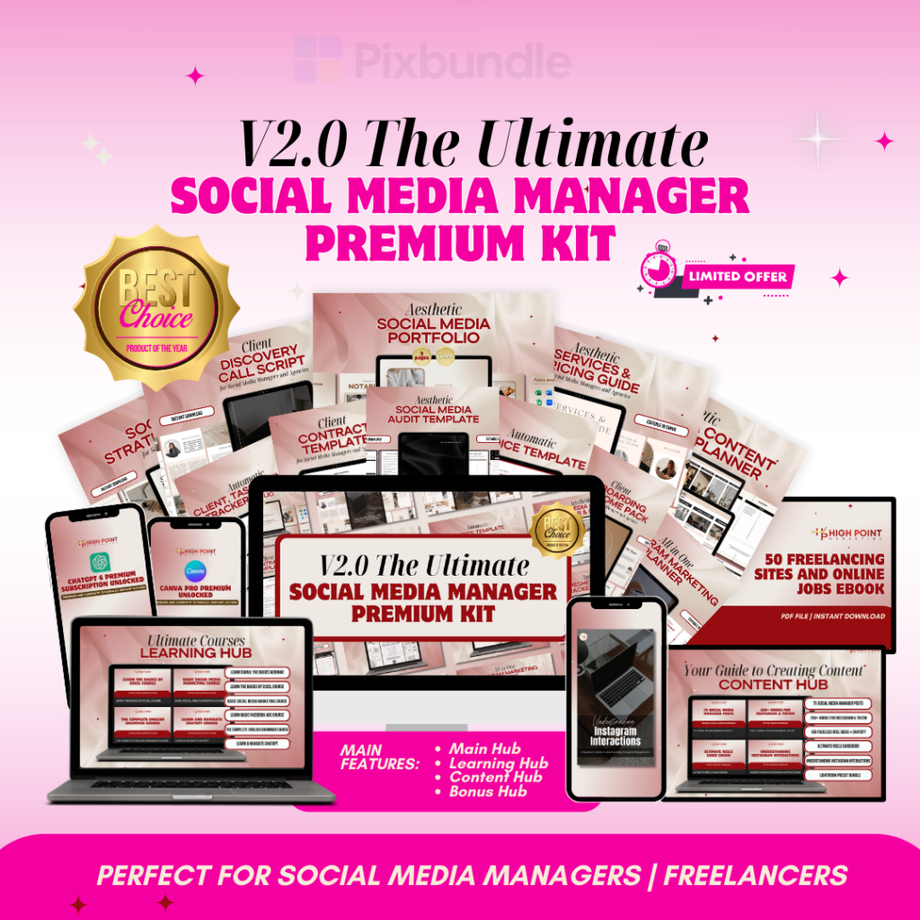 Social Media Manager Kit