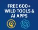 Free 600+ Wild Tools & AI Apps